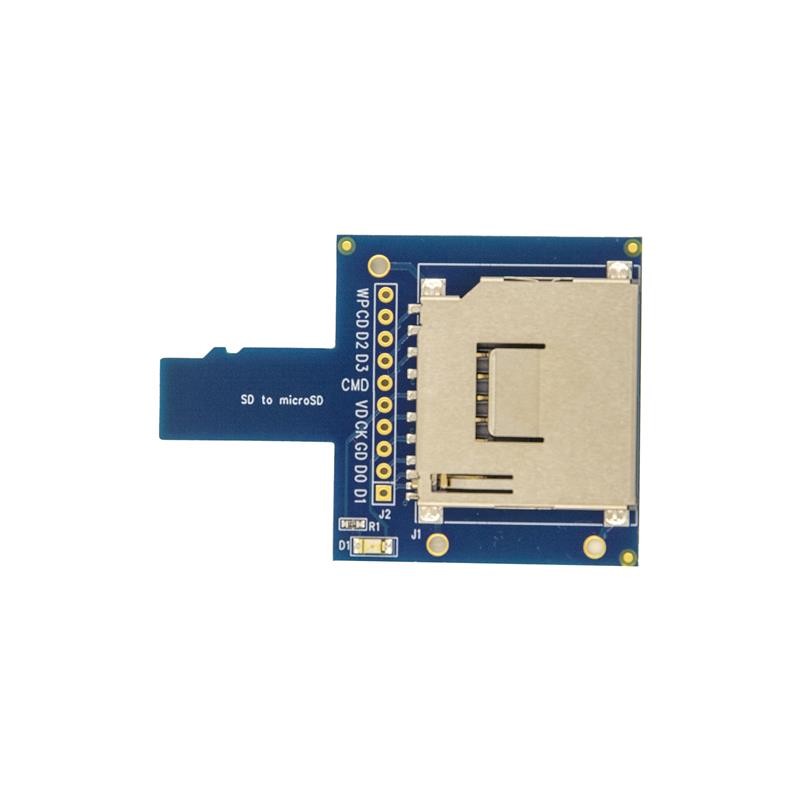1 pcs : ST-SD-USDV2.0 - SD TO MICROSD CONVERTER V2.0