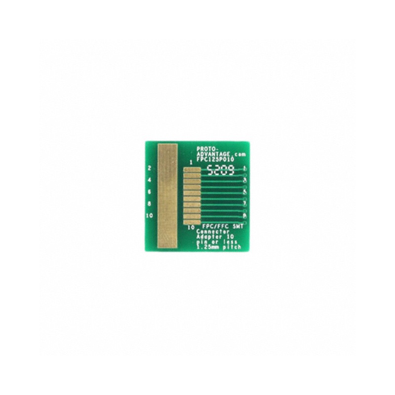 1 pcs : FPC125P010 - FPC/FFC SMT CONNECTOR 1.25 MM