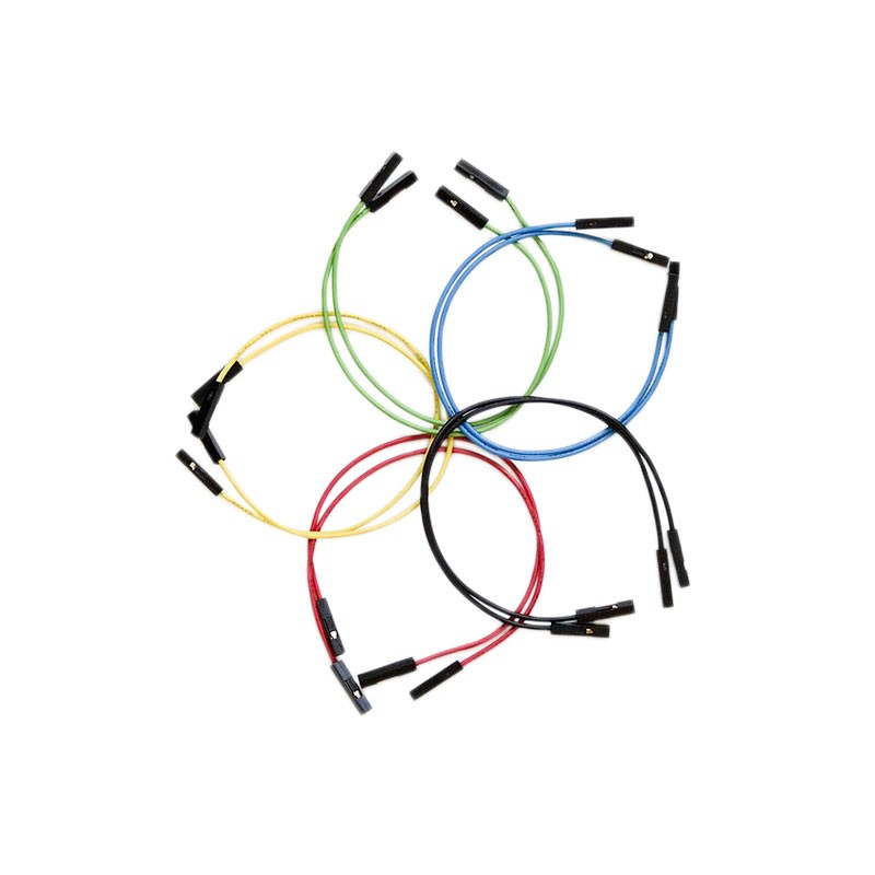1 pcs : PRT-08430 - JUMPER WIRE F/F 6' 10PCS