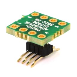 1 pcs : DIP300-SOIC-08W - ADAPTER BOARD DIP TO SMD