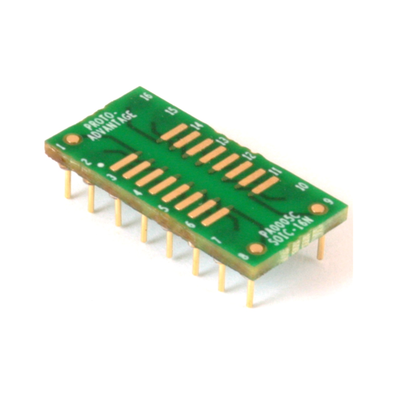1 pcs : PA0005C - SOIC-16 TO DIP-16 SMT ADAPTER (1
