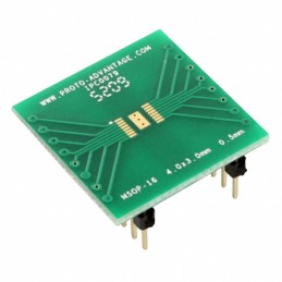 1 pcs : IPC0079 - MSOP-16 TO DIP-20 SMT ADAPTER