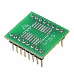 1 pcs : LCQT-SOIC16W - SOCKET ADAPTER SOIC-W TO 16DIP