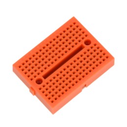 1 pcs : 1486 - 170-POINT BREADBOARD (ORANGE)