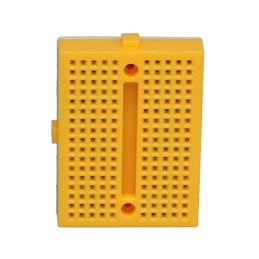 1 pcs : BB-32650-Y - BREADBRD DBL STRIP 70TIE-PTS YLW