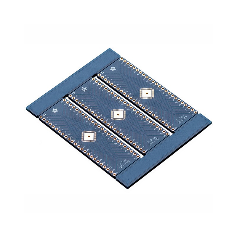 1 pcs : 1377 - SMT BREAKOUT PCB 48QFN/TQFP 3PK