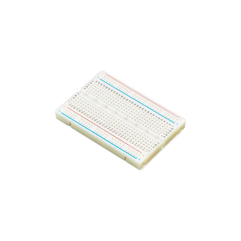 1 pcs : 4539 - HALF-SIZE BREADBOARD WITH MOUNTI