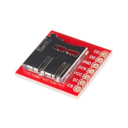 1 pcs : BOB-00544 - SPARKFUN MICROSD TRANSFLASH BREA
