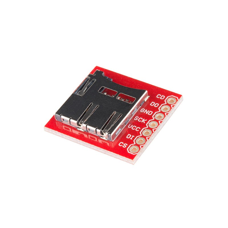1 pcs : BOB-00544 - SPARKFUN MICROSD TRANSFLASH BREA