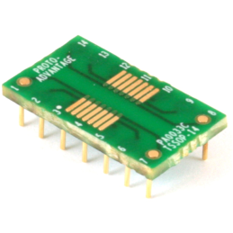 1 pcs : PA0033C - TSSOP-14 TO DIP-14 SMT ADAPTER (