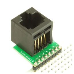 1 pcs : CN0035 - 8P8C (RJ45, ETHERNET) ADAPTER BO