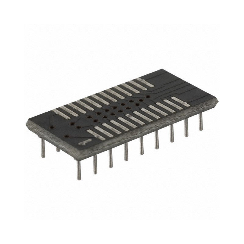 1 pcs : 18-350000-10 - SOCKET ADAPTER SOIC TO 18DIP 0.3