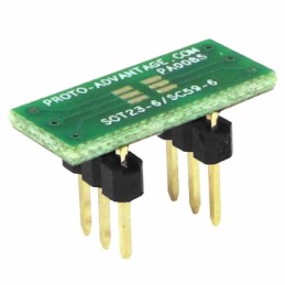 1 pcs : PA0085 - SOT23-6/SC59-6 TO DIP-6 SMT ADAP