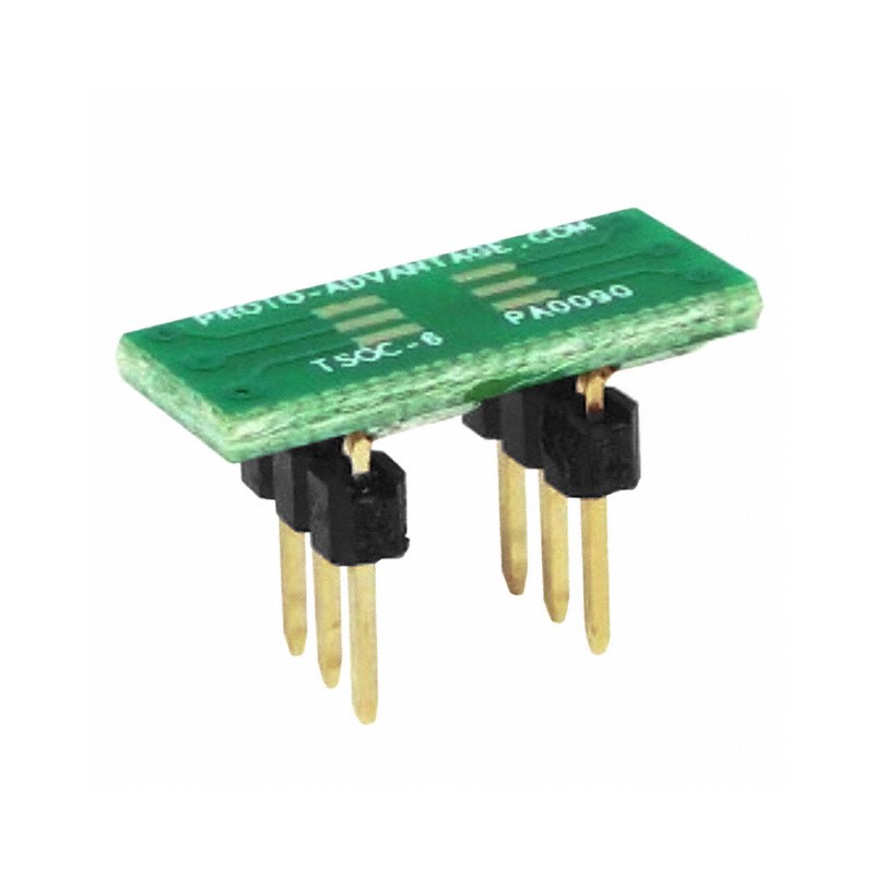 1 pcs : PA0090 - TSOC-6 TO DIP-6 SMT ADAPTER