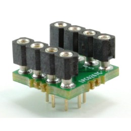 1 pcs : IPC0267C - DIP-8 SOCKET TO TO-8 SMT ADAPTER