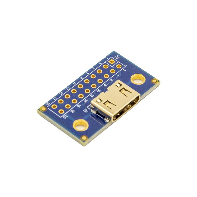 1 pcs : BRK-HDMI-C - HDMI TYPE C MINI FEMALE RECEPTAC