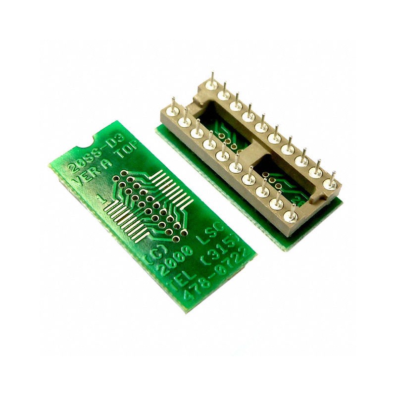 1 pcs : PA-SSD3SM18-20 - SOCKET ADAPTER SSOP TO 20DIP