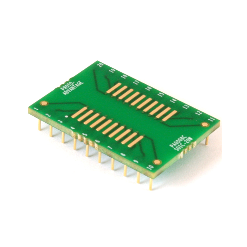 1 pcs : PA0008C - SOIC-20 TO DIP-20 SMT ADAPTER (1