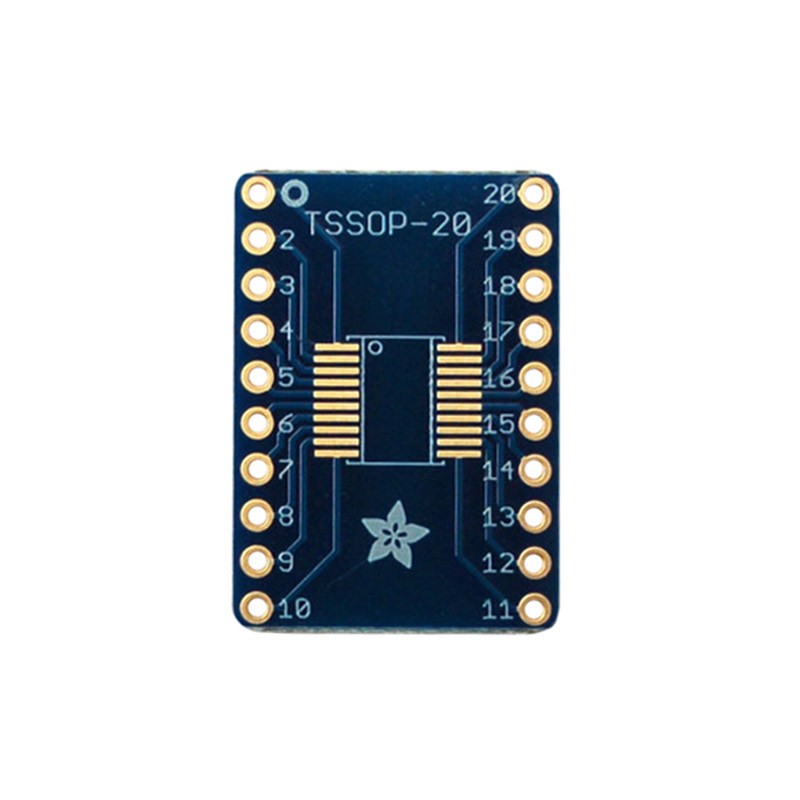 1 pcs : 1206 - SMT ADAPTERS 3 PACK 20SOIC/TSSOP