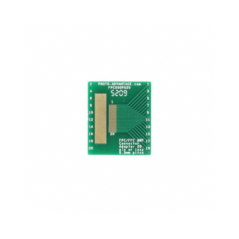 1 pcs : FPC050P020 - FPC/FFC SMT CONN .5MM PITCH 20PI