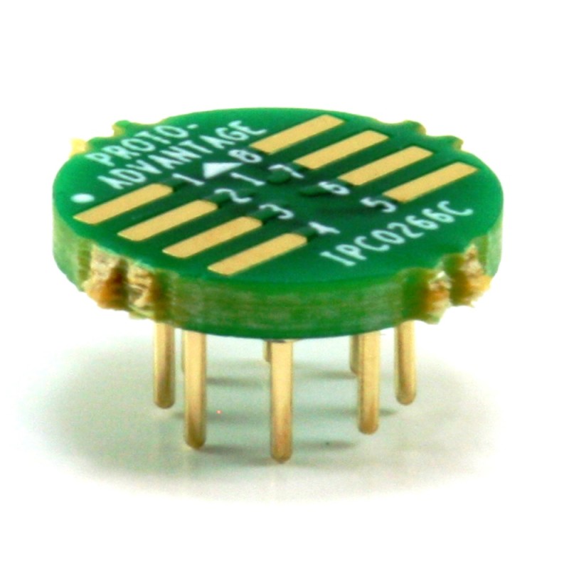 1 pcs : IPC0266C - SOIC-8 TO TO-8 SMT ADAPTER (1.27