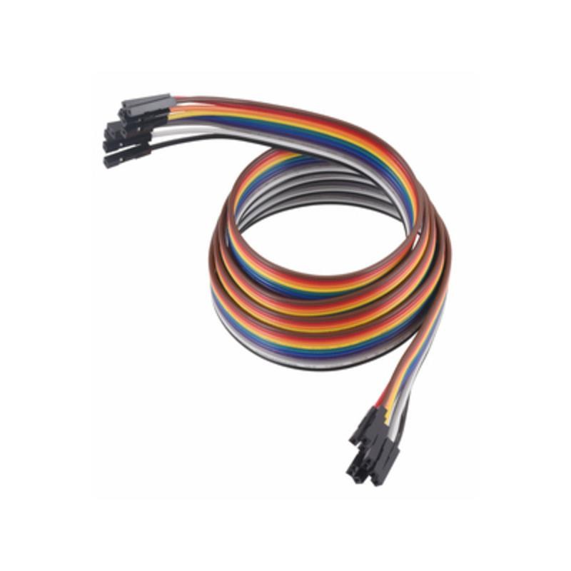 1 pcs : 4584 - JUMPER 10-WIRE RIBBON F-F 36'