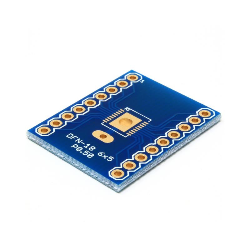 1 pcs : DA-DFN18-6X5P50 - DFN-18 TO DIP ADAPTER 6MM X 5MM