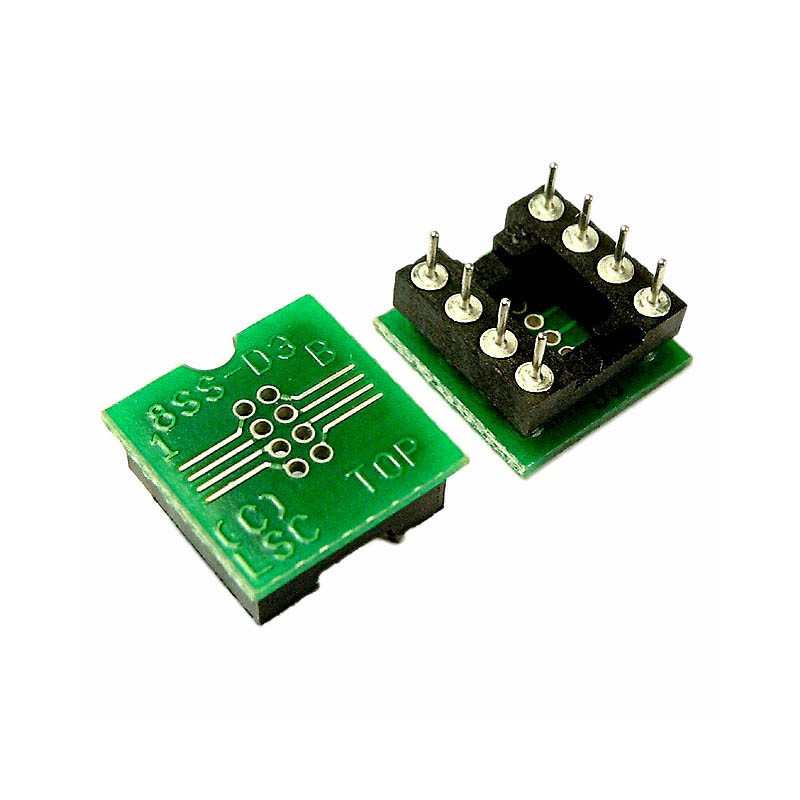 1 pcs : PA-MSD3SM18-08 - SOCKET ADAPTER MSOP TO 8DIP