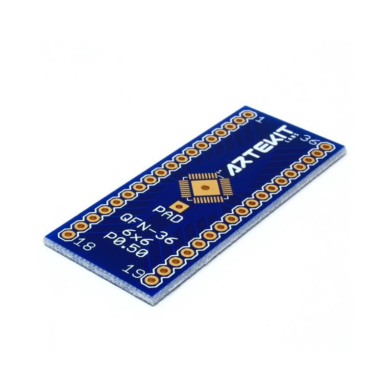 1 pcs : DA-QFN36-6X6P50 - QFN-36 TO DIP ADAPTER