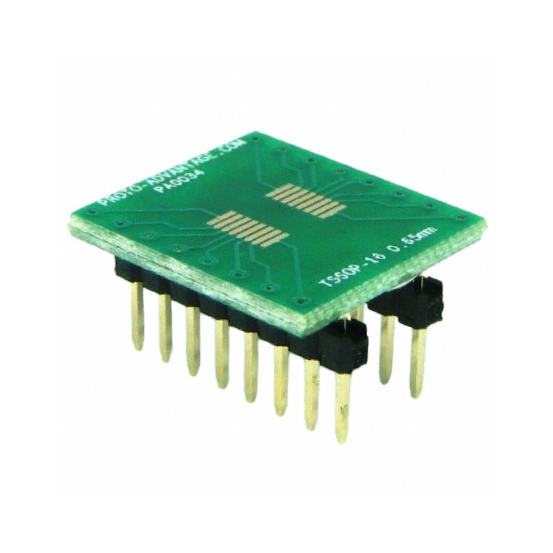 1 pcs : PA0034 - TSSOP-16 TO DIP-16 SMT ADAPTER