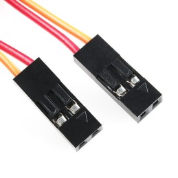 1 pcs : PRT-10367 - JUMPER WIRE 0.1' 2-PIN 6'