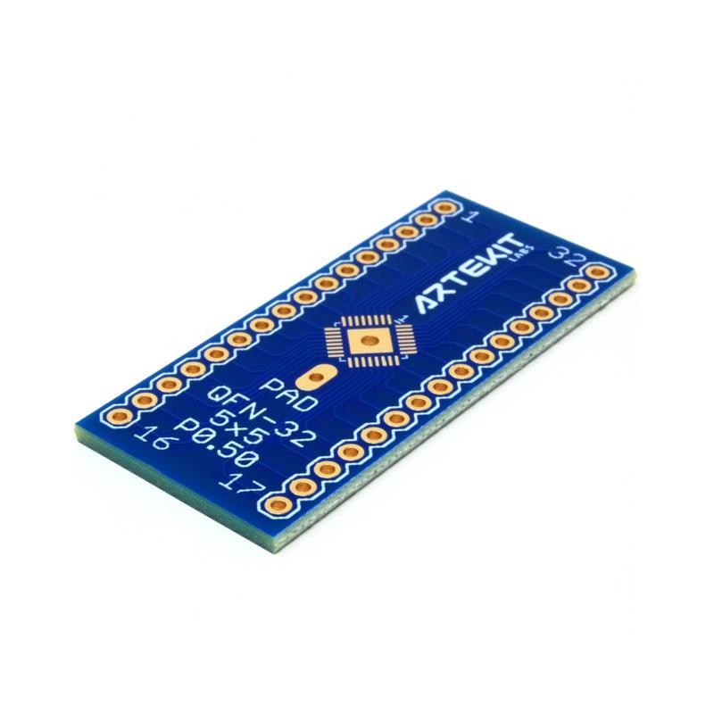 1 pcs : DA-QFN32-5X5P50 - QFN-32 TO DIP ADAPTER 5MM X 5MM