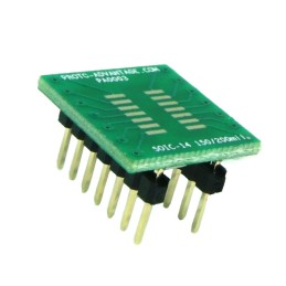 1 pcs : PA0003 - SOIC-14 TO DIP-14 SMT ADAPTER