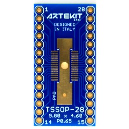 1 pcs : DA-TSSOP28-P65 - TSSOP-28 TO DIP ADAPTER