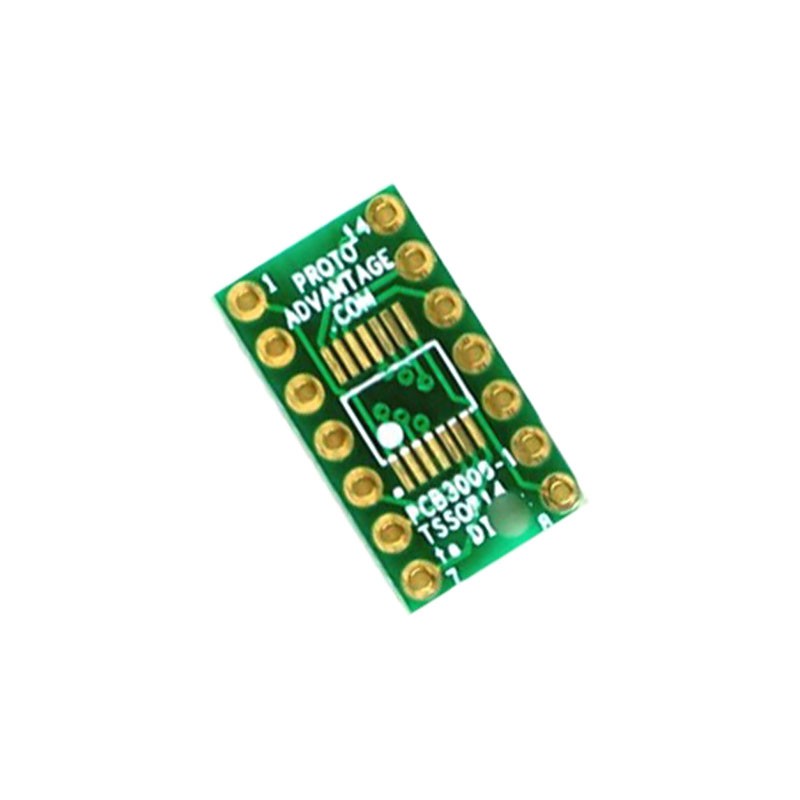 1 pcs : PCB3008-1 - TSSOP-14 TO DIP-14 SMT ADAPTER