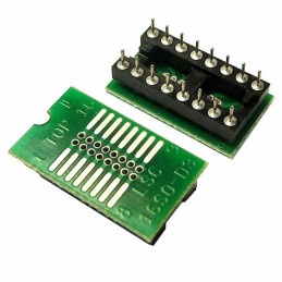 1 pcs : PA-SOD3SM18-16 - SOCKET ADAPTER SOIC TO 16DIP