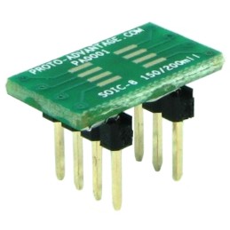 1 pcs : PA0001 - SOIC-8 TO DIP-8 SMT ADAPTER