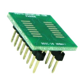 1 pcs : PA0006 - SOIC-16 TO DIP-16 SMT ADAPTER