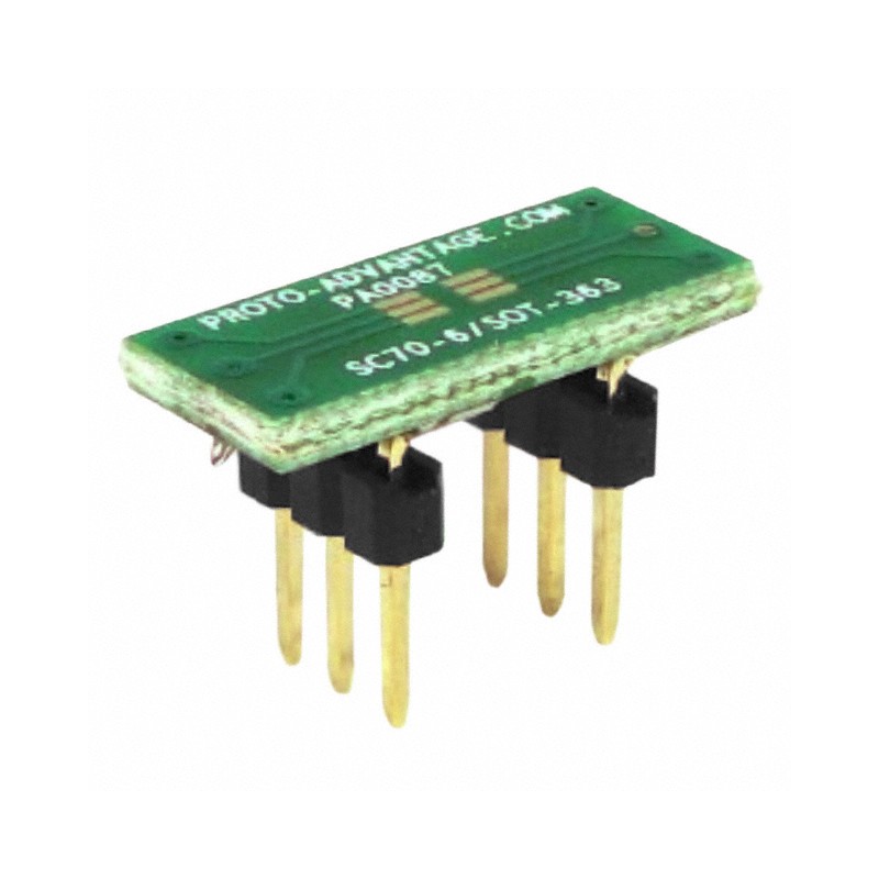 1 pcs : PA0087 - SC70-6/SOT-363 TO DIP-6 SMT ADAP