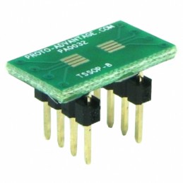 1 pcs : PA0032 - TSSOP-8 TO DIP-8 SMT ADAPTER