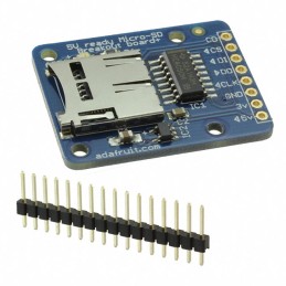 1 pcs : 254 - MICROSD CARD BREAKOUT 5V OR 3V