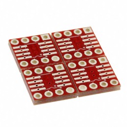 1 pcs : BOB-13655 - SOIC TO DIP ADAPTER 8PIN 14 PCS