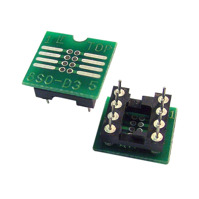 1 pcs : PA-SOD3SM18-08 - SOCKET ADAPTER SOIC TO 8DIP