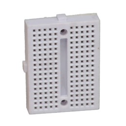 1 pcs : BB-32650-W - BREADBRD DBL STRIP 70TIE-PTS WHT