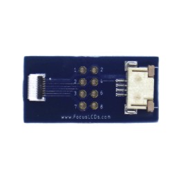 1 pcs : KBB0804 - 4-PIN/8-PIN FPC BREAKOUT BOARD