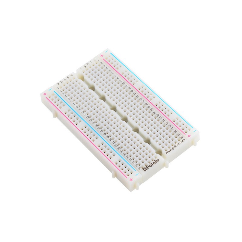 1 pcs : 4000 - POLOLU 400-POINT BREADBOARD WITH