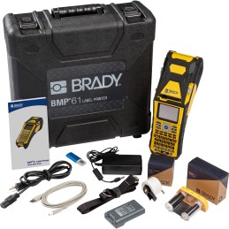 1 pcs - Brady BMP61 Handheld Label Printer, 50.8mm Max Label Width, Type E Plug