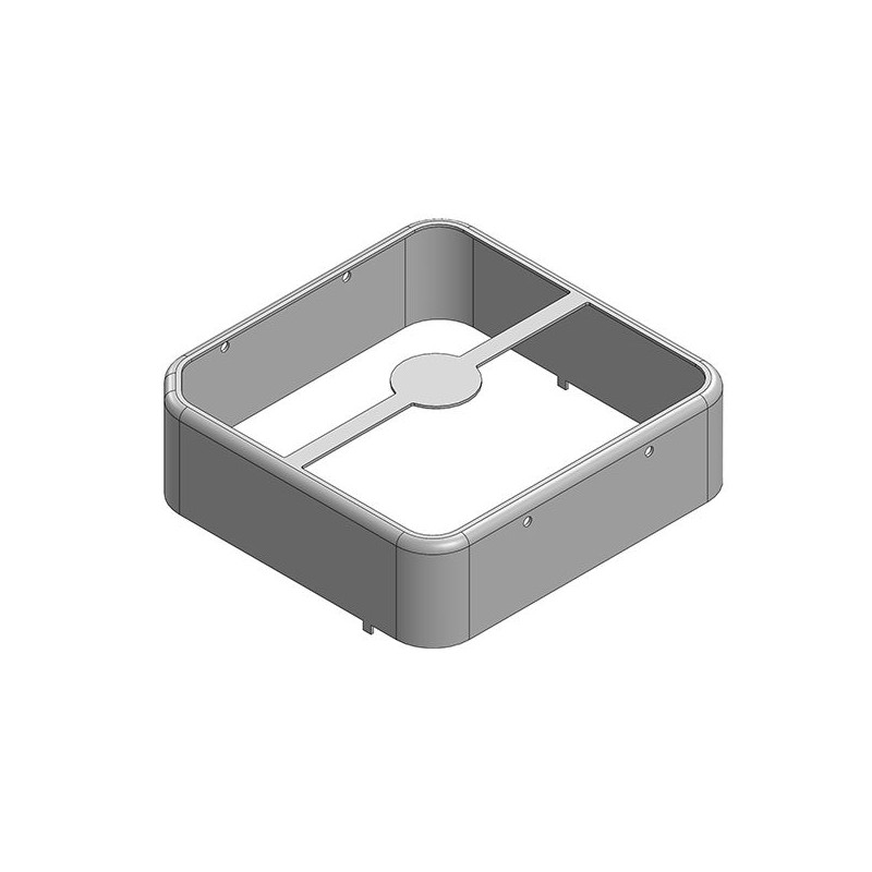 1 pcs - Masach Tech Tin Plated Steel Shielding Cage Seamless Frame, 38.4 x 37.6 x 11mm