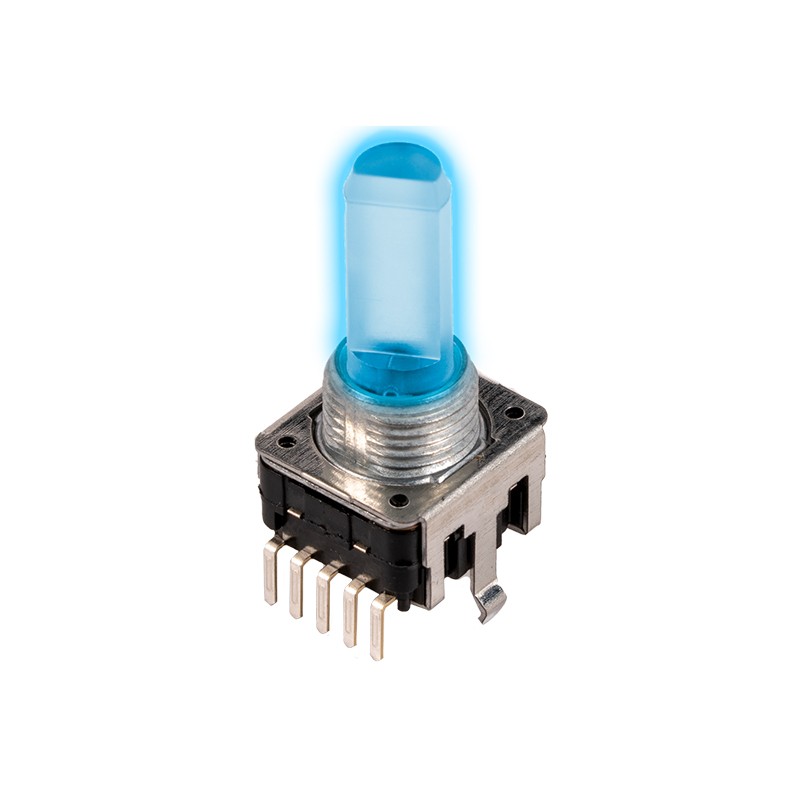 1 pcs : 12CE3H26F12T24 - ROT ENC 12PPR GRN/RED/BLU LED