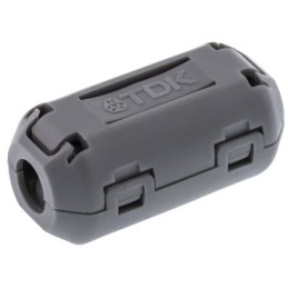 1 pcs - TDK Openable Ferrite Sleeve, 25 x 20mm, For Suppression Components, Apertures: 1, Diameter 5mm